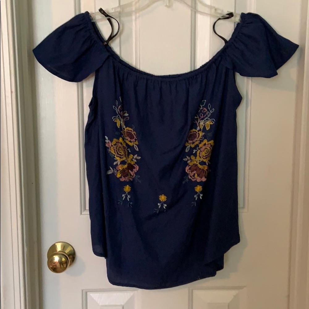 Off the shoulder shirt